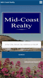 Mobile Screenshot of midcoastrealty.com